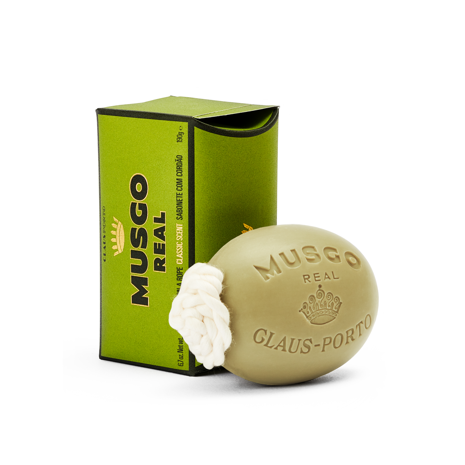 Musgo Real Classic Scent Soap on a Rope 190g